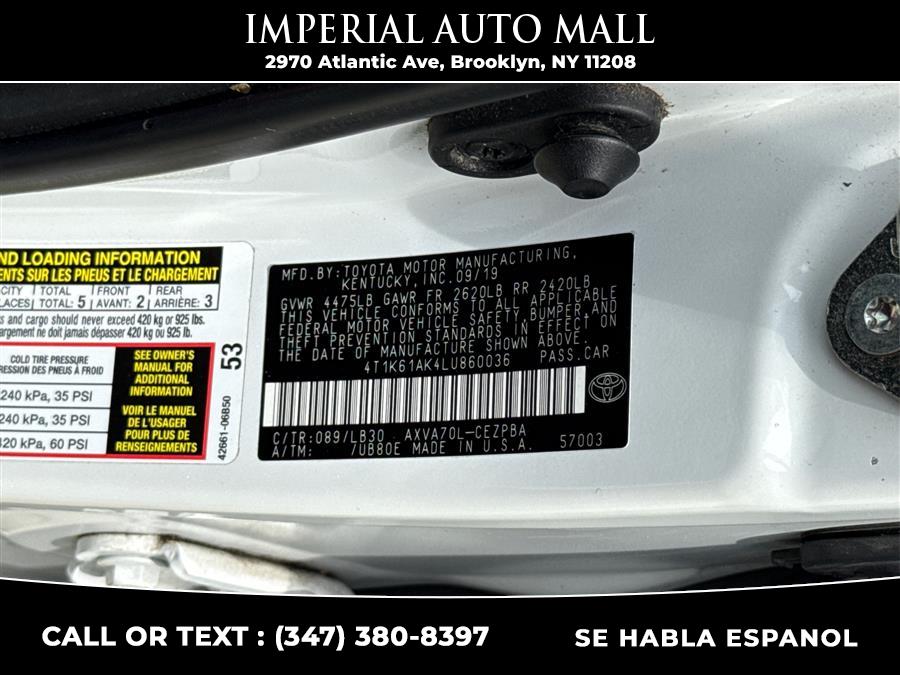 2020 Toyota Camry XSE Auto (Natl), available for sale in Brooklyn, New York | Imperial Auto Mall. Brooklyn, New York 2020 Toyota Camry XSE Auto (Natl), available for sale in Brooklyn, New York | Imperial Auto Mall. Brooklyn, New York