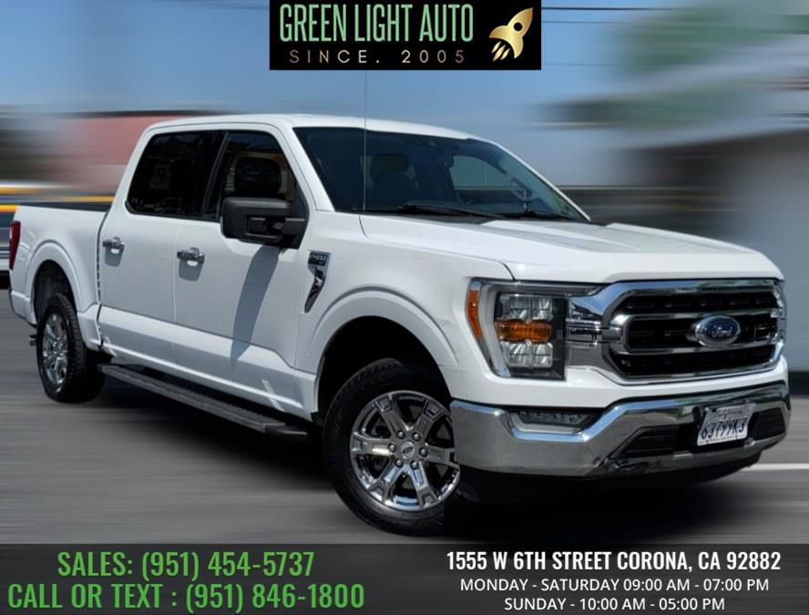 2021 Ford F-150 XLT 2WD SuperCrew 5.5'' Box, available for sale in Corona, California | Green Light Auto. Corona, California 2021 Ford F-150 XLT 2WD SuperCrew 5.5'' Box, available for sale in Corona, California | Green Light Auto. Corona, California