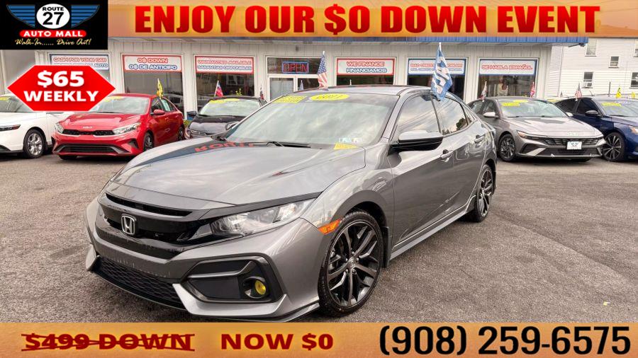 Used 2021 Honda Civic in Linden, New Jersey | Route 27 Auto Mall. Linden, New Jersey