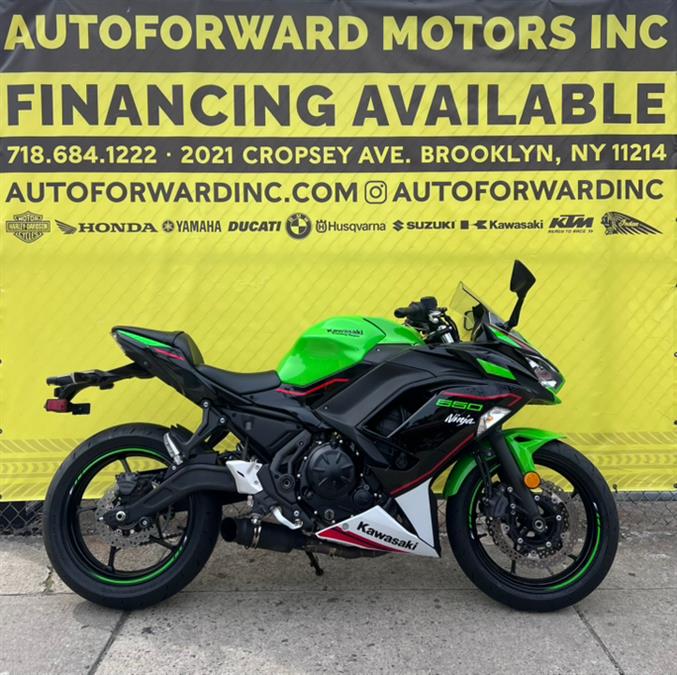 Used 2022 KAWASAKI NINJA 650 in Brooklyn, New York | Autoforward Motors Inc.. Brooklyn, New York