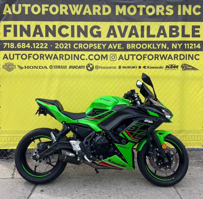 Used 2023 KAWASAKI NINJA 650 in Brooklyn, New York | Autoforward Motors Inc.. Brooklyn, New York
