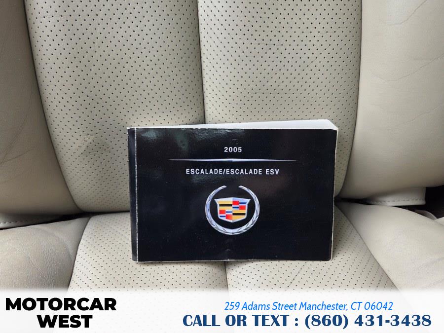 2005 Cadillac Escalade 4dr AWD, available for sale in Manchester, Connecticut | Motorcar West. Manchester, Connecticut 2005 Cadillac Escalade 4dr AWD, available for sale in Manchester, Connecticut | Motorcar West. Manchester, Connecticut