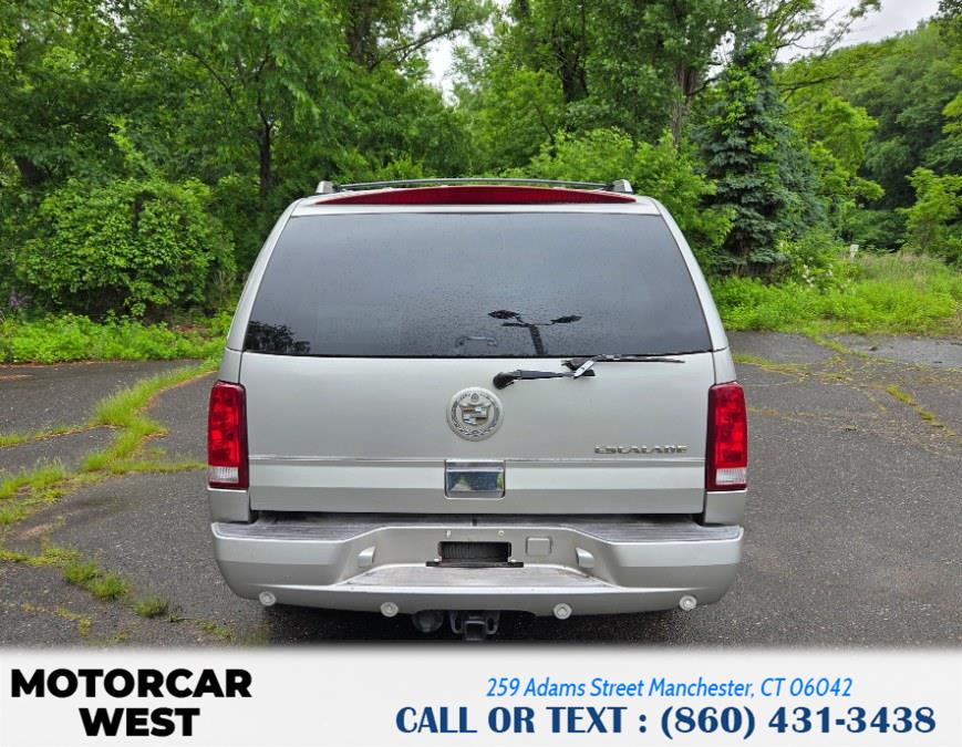 2005 Cadillac Escalade 4dr AWD, available for sale in Manchester, Connecticut | Motorcar West. Manchester, Connecticut 2005 Cadillac Escalade 4dr AWD, available for sale in Manchester, Connecticut | Motorcar West. Manchester, Connecticut