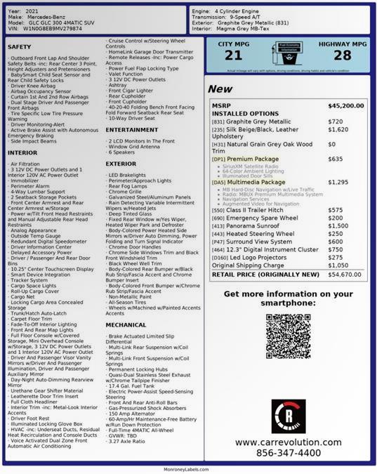 2021 Mercedes-benz NA GLC 300 4MATIC, available for sale in Maple Shade, New Jersey | Car Revolution. Maple Shade, New Jersey 2021 Mercedes-benz NA GLC 300 4MATIC, available for sale in Maple Shade, New Jersey | Car Revolution. Maple Shade, New Jersey