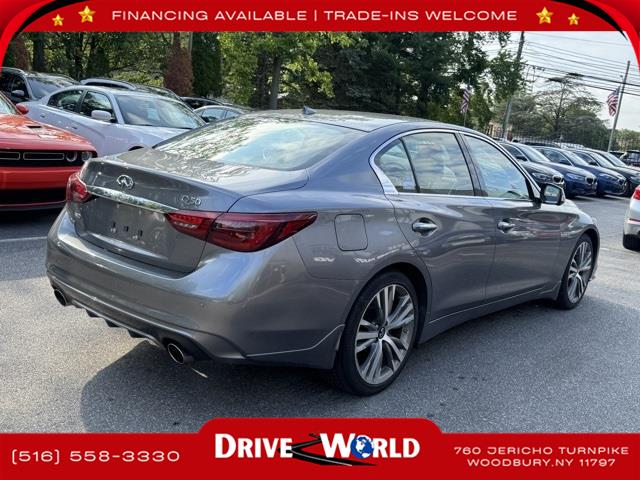 2021 Infiniti Q50 3.0t SENSORY, available for sale in Woodbury, New York | Drive World. Woodbury, New York 2021 Infiniti Q50 3.0t SENSORY, available for sale in Woodbury, New York | Drive World. Woodbury, New York