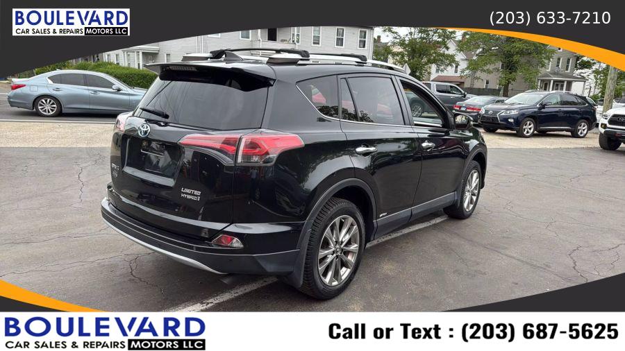 2016 Toyota Rav4 Limited Hybrid Sport Utility 4D, available for sale in New Haven, Connecticut | Boulevard Motors LLC. New Haven, Connecticut 2016 Toyota Rav4 Limited Hybrid Sport Utility 4D, available for sale in New Haven, Connecticut | Boulevard Motors LLC. New Haven, Connecticut