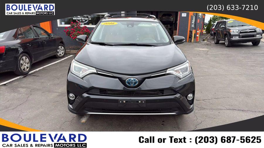 2016 Toyota Rav4 Limited Hybrid Sport Utility 4D, available for sale in New Haven, Connecticut | Boulevard Motors LLC. New Haven, Connecticut 2016 Toyota Rav4 Limited Hybrid Sport Utility 4D, available for sale in New Haven, Connecticut | Boulevard Motors LLC. New Haven, Connecticut