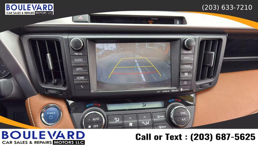 2016 Toyota Rav4 Limited Hybrid Sport Utility 4D, available for sale in New Haven, Connecticut | Boulevard Motors LLC. New Haven, Connecticut 2016 Toyota Rav4 Limited Hybrid Sport Utility 4D, available for sale in New Haven, Connecticut | Boulevard Motors LLC. New Haven, Connecticut