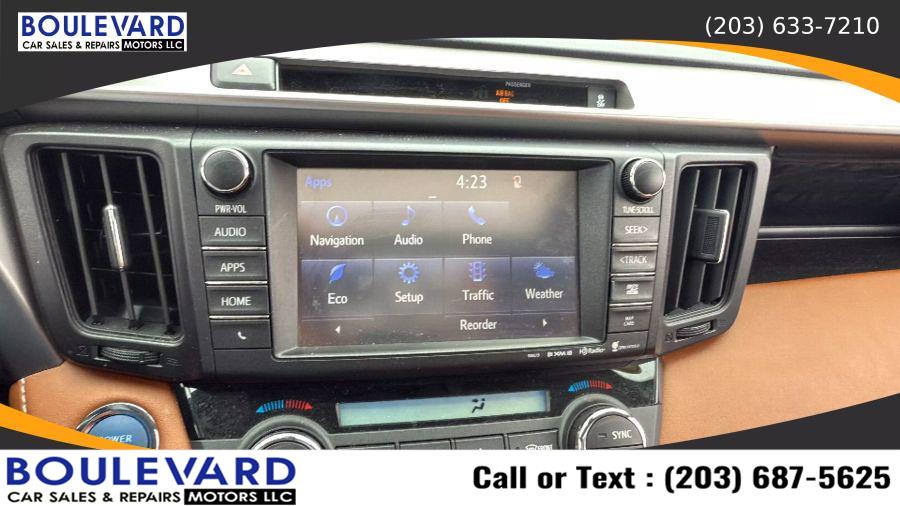 2016 Toyota Rav4 Limited Hybrid Sport Utility 4D, available for sale in New Haven, Connecticut | Boulevard Motors LLC. New Haven, Connecticut 2016 Toyota Rav4 Limited Hybrid Sport Utility 4D, available for sale in New Haven, Connecticut | Boulevard Motors LLC. New Haven, Connecticut