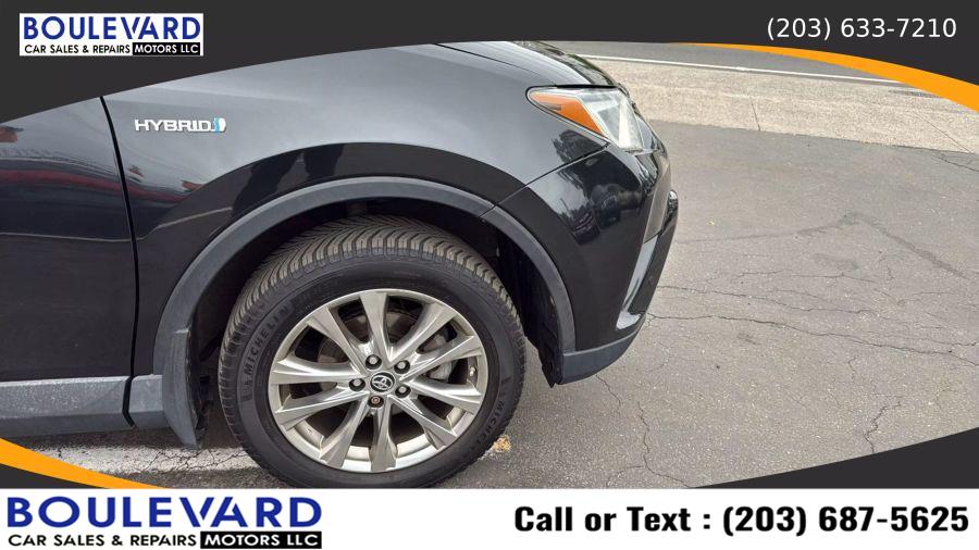 2016 Toyota Rav4 Limited Hybrid Sport Utility 4D, available for sale in New Haven, Connecticut | Boulevard Motors LLC. New Haven, Connecticut 2016 Toyota Rav4 Limited Hybrid Sport Utility 4D, available for sale in New Haven, Connecticut | Boulevard Motors LLC. New Haven, Connecticut