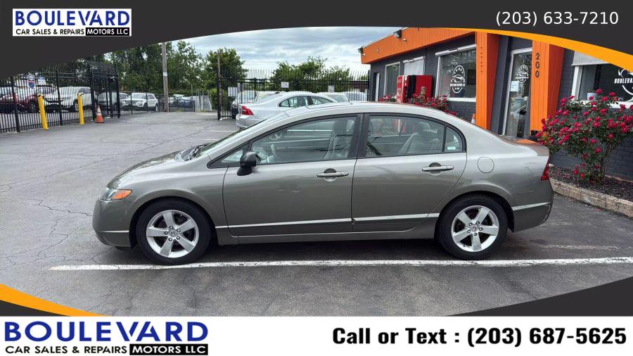 2008 Honda Civic EX Sedan 4D, available for sale in New Haven, Connecticut | Boulevard Motors LLC. New Haven, Connecticut 2008 Honda Civic EX Sedan 4D, available for sale in New Haven, Connecticut | Boulevard Motors LLC. New Haven, Connecticut
