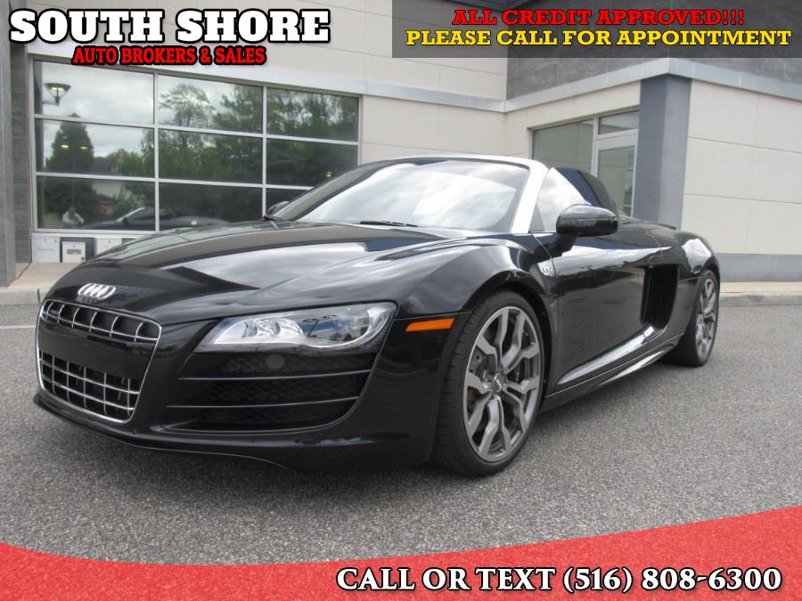 2011 Audi R8 2dr Conv Auto quattro Spyder 5.2L, available for sale in Massapequa, New York | South Shore Auto Brokers & Sales. Massapequa, New York 2011 Audi R8 2dr Conv Auto quattro Spyder 5.2L, available for sale in Massapequa, New York | South Shore Auto Brokers & Sales. Massapequa, New York