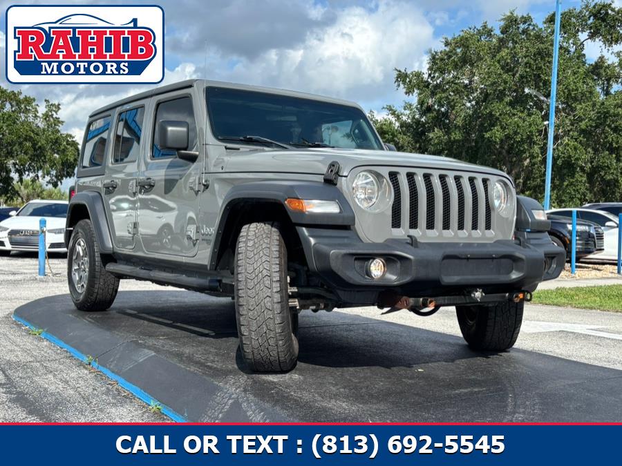 2018 Jeep Wrangler Unlimited Sport S 4x4, available for sale in Orlando, Florida | Rahib inc. Orlando, Florida 2018 Jeep Wrangler Unlimited Sport S 4x4, available for sale in Orlando, Florida | Rahib inc. Orlando, Florida