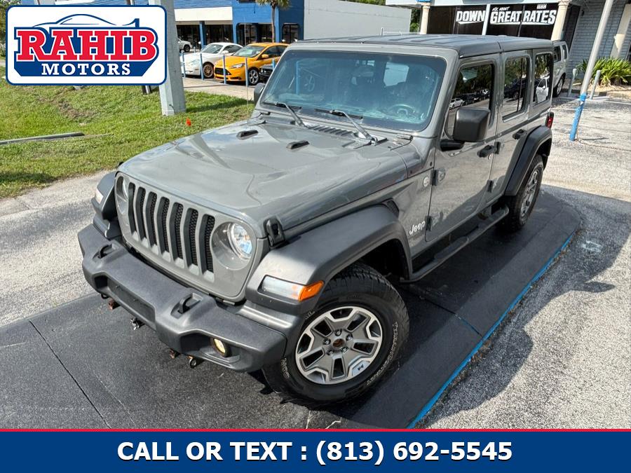 2018 Jeep Wrangler Unlimited Sport S 4x4, available for sale in Orlando, Florida | Rahib inc. Orlando, Florida 2018 Jeep Wrangler Unlimited Sport S 4x4, available for sale in Orlando, Florida | Rahib inc. Orlando, Florida
