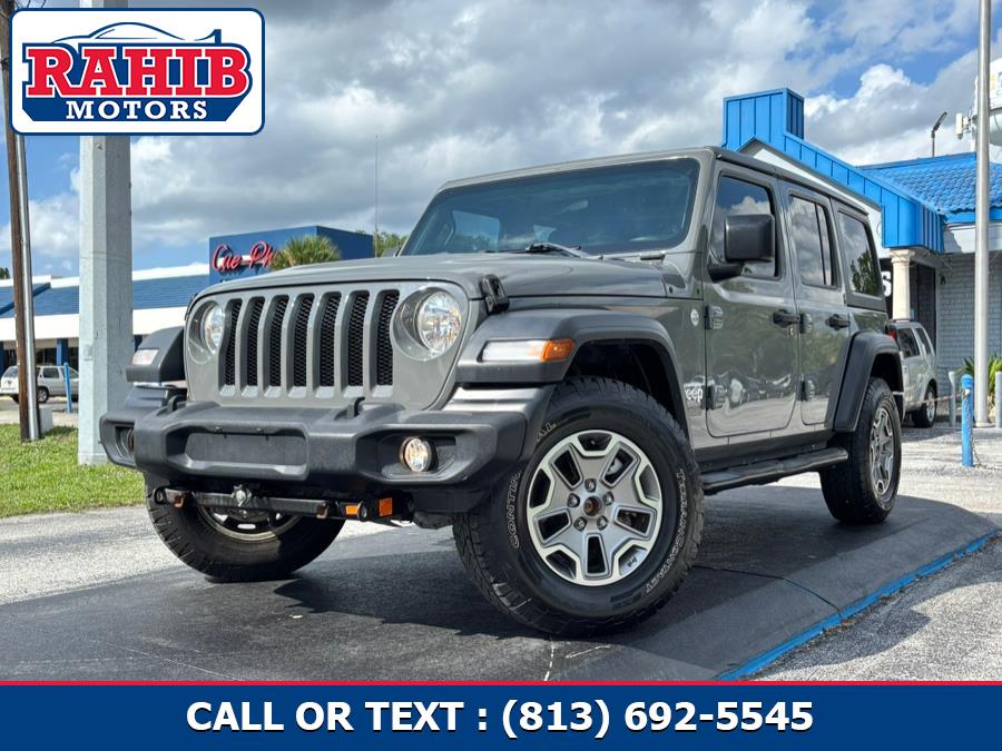 2018 Jeep Wrangler Unlimited Sport S 4x4, available for sale in Orlando, Florida | Rahib inc. Orlando, Florida 2018 Jeep Wrangler Unlimited Sport S 4x4, available for sale in Orlando, Florida | Rahib inc. Orlando, Florida