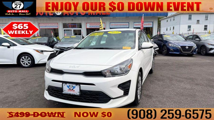 2023 Kia Rio LX Sedan 4D, available for sale in Linden, New Jersey | Route 27 Auto Mall. Linden, New Jersey
