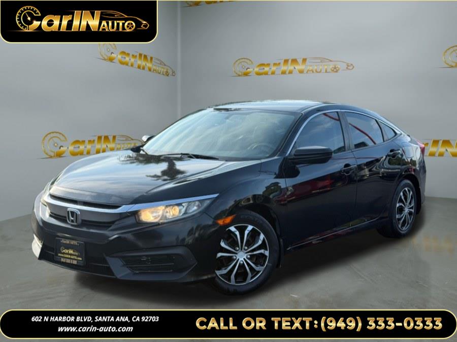 Used 2016 Honda Civic Sedan in Santa Ana, California | Carin Auto. Santa Ana, California