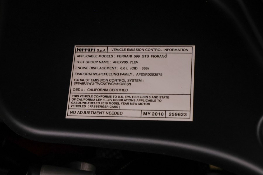 2010 Ferrari 599 GTB Fiorano 2dr Cpe, available for sale in North Salem, New York | Meccanic Shop North Inc. North Salem, New York 2010 Ferrari 599 GTB Fiorano 2dr Cpe, available for sale in North Salem, New York | Meccanic Shop North Inc. North Salem, New York