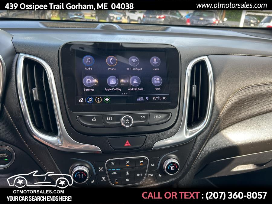 2019 Chevrolet Equinox AWD 4dr Premier w/2LZ, available for sale in Gorham, Maine | Ossipee Trail Motor Sales. Gorham, Maine 2019 Chevrolet Equinox AWD 4dr Premier w/2LZ, available for sale in Gorham, Maine | Ossipee Trail Motor Sales. Gorham, Maine
