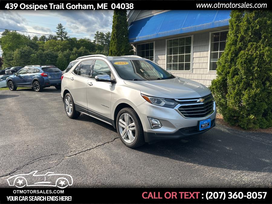 2019 Chevrolet Equinox AWD 4dr Premier w/2LZ, available for sale in Gorham, Maine | Ossipee Trail Motor Sales. Gorham, Maine 2019 Chevrolet Equinox AWD 4dr Premier w/2LZ, available for sale in Gorham, Maine | Ossipee Trail Motor Sales. Gorham, Maine