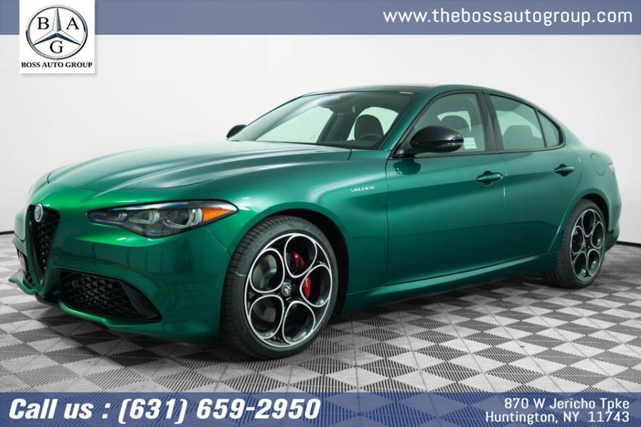 2025 Alfa Romeo Giulia Veloce RWD Automatic, available for sale in Huntington, New York | The Boss Auto Group. Huntington, New York 2025 Alfa Romeo Giulia Veloce RWD Automatic, available for sale in Huntington, New York | The Boss Auto Group. Huntington, New York