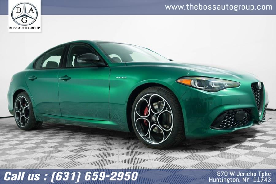 2025 Alfa Romeo Giulia Veloce RWD Automatic, available for sale in Huntington, New York | The Boss Auto Group. Huntington, New York 2025 Alfa Romeo Giulia Veloce RWD Automatic, available for sale in Huntington, New York | The Boss Auto Group. Huntington, New York