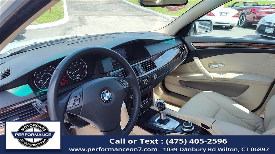 2008 BMW 5 Series 4dr Sdn 528i RWD, available for sale in Wilton, Connecticut | Performance Motor Cars Of Connecticut LLC. Wilton, Connecticut 2008 BMW 5 Series 4dr Sdn 528i RWD, available for sale in Wilton, Connecticut | Performance Motor Cars Of Connecticut LLC. Wilton, Connecticut