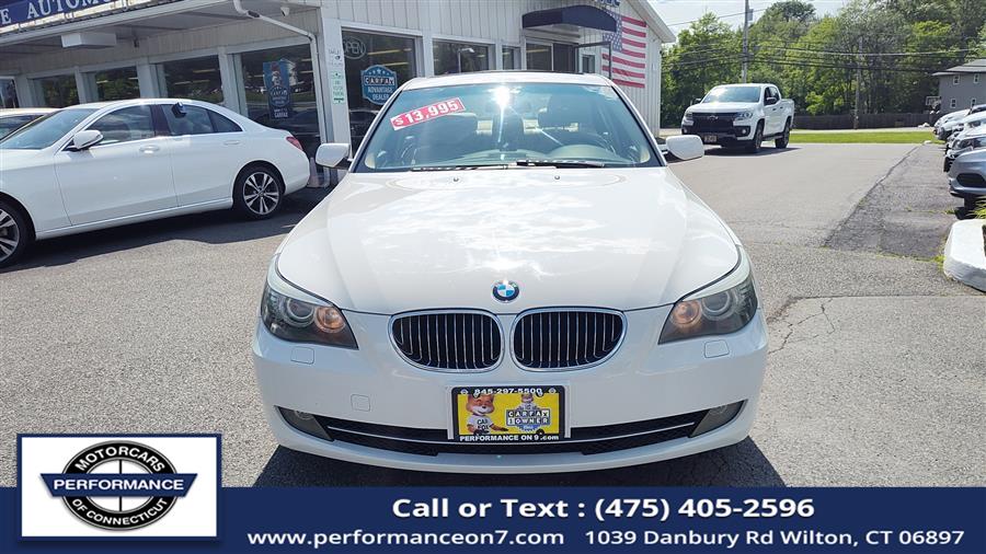 2008 BMW 5 Series 4dr Sdn 528i RWD, available for sale in Wilton, Connecticut | Performance Motor Cars Of Connecticut LLC. Wilton, Connecticut 2008 BMW 5 Series 4dr Sdn 528i RWD, available for sale in Wilton, Connecticut | Performance Motor Cars Of Connecticut LLC. Wilton, Connecticut
