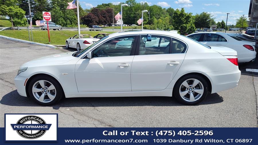 2008 BMW 5 Series 4dr Sdn 528i RWD, available for sale in Wilton, Connecticut | Performance Motor Cars Of Connecticut LLC. Wilton, Connecticut 2008 BMW 5 Series 4dr Sdn 528i RWD, available for sale in Wilton, Connecticut | Performance Motor Cars Of Connecticut LLC. Wilton, Connecticut