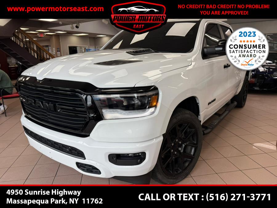 2024 Ram 1500 Laramie 4x4 Crew Cab 5''7" Box, available for sale in Massapequa Park, New York | Power Motors East. Massapequa Park, New York 2024 Ram 1500 Laramie 4x4 Crew Cab 5''7" Box, available for sale in Massapequa Park, New York | Power Motors East. Massapequa Park, New York