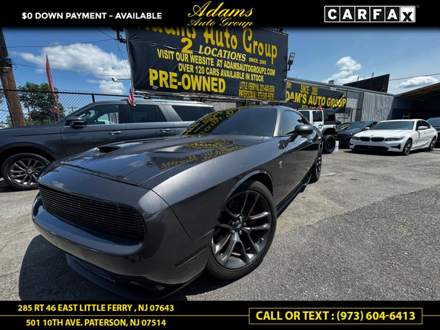 2021 Dodge Challenger R/T Scat Pack RWD, available for sale in Paterson, New Jersey | Adams Auto Group. Paterson, New Jersey 2021 Dodge Challenger R/T Scat Pack RWD, available for sale in Paterson, New Jersey | Adams Auto Group. Paterson, New Jersey