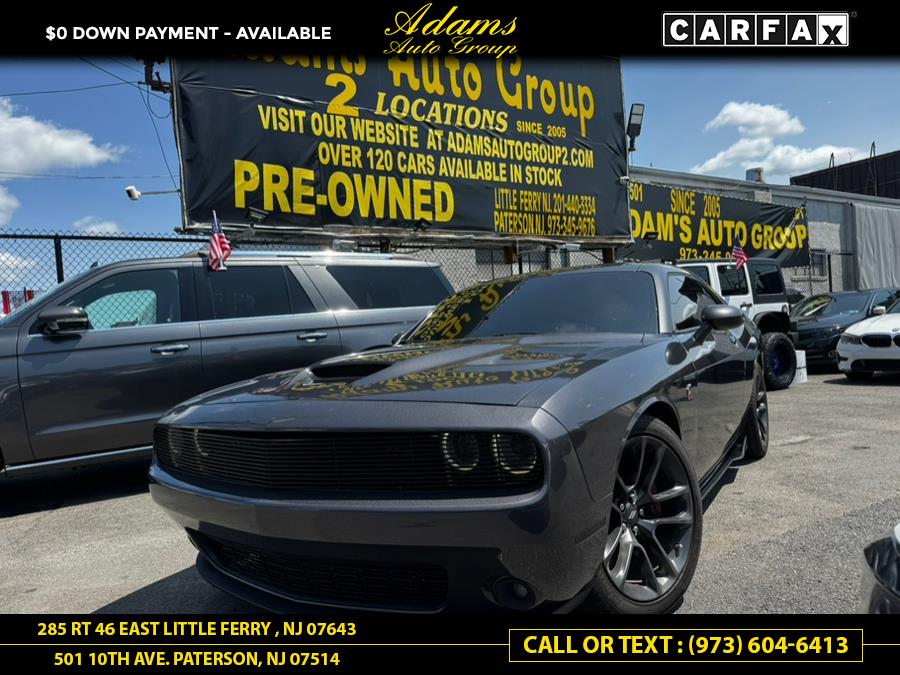2021 Dodge Challenger R/T Scat Pack RWD, available for sale in Paterson, New Jersey | Adams Auto Group. Paterson, New Jersey 2021 Dodge Challenger R/T Scat Pack RWD, available for sale in Paterson, New Jersey | Adams Auto Group. Paterson, New Jersey