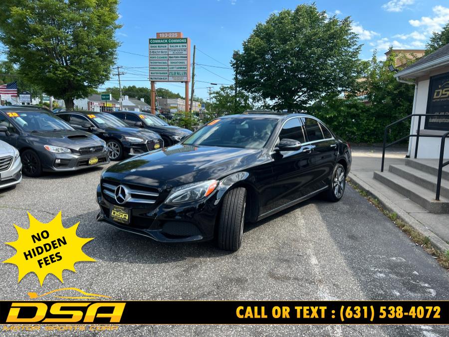 2017 Mercedes-Benz C-Class C 300 4MATIC Sedan with Luxury Pkg, available for sale in Commack, New York | DSA Motor Sports Corp. Commack, New York 2017 Mercedes-Benz C-Class C 300 4MATIC Sedan with Luxury Pkg, available for sale in Commack, New York | DSA Motor Sports Corp. Commack, New York