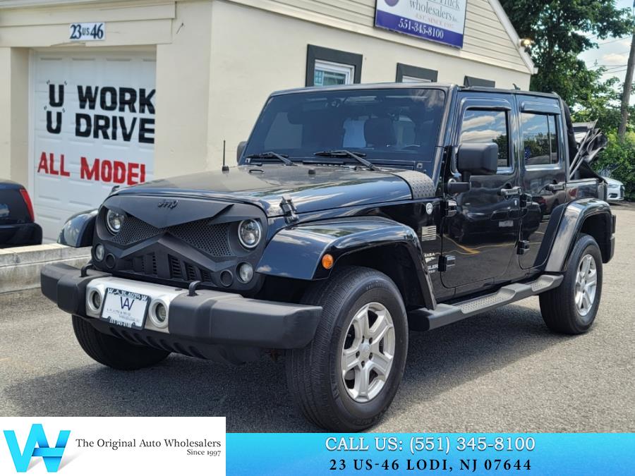 2014 Jeep Wrangler Unlimited 4WD 4dr Sahara, available for sale in Lodi, New Jersey | AW Auto & Truck Wholesalers, Inc. Lodi, New Jersey 2014 Jeep Wrangler Unlimited 4WD 4dr Sahara, available for sale in Lodi, New Jersey | AW Auto & Truck Wholesalers, Inc. Lodi, New Jersey