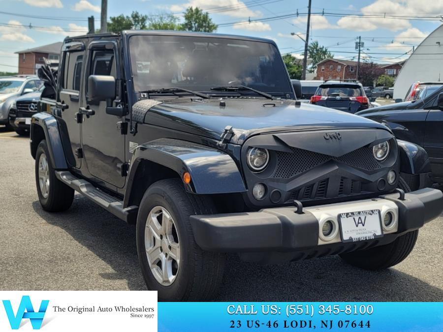 2014 Jeep Wrangler Unlimited 4WD 4dr Sahara, available for sale in Lodi, New Jersey | AW Auto & Truck Wholesalers, Inc. Lodi, New Jersey 2014 Jeep Wrangler Unlimited 4WD 4dr Sahara, available for sale in Lodi, New Jersey | AW Auto & Truck Wholesalers, Inc. Lodi, New Jersey