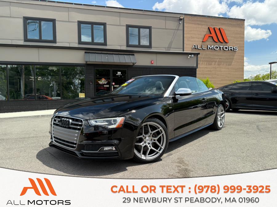 2014 Audi S5 2dr Cabriolet Prestige, available for sale in Peabody, Massachusetts | All Motors. Peabody, Massachusetts 2014 Audi S5 2dr Cabriolet Prestige, available for sale in Peabody, Massachusetts | All Motors. Peabody, Massachusetts