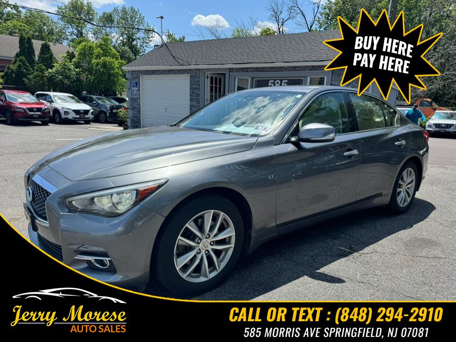 Used 2015 INFINITI Q50 in Springfield, New Jersey | Jerry Morese Auto Sales. Springfield, New Jersey