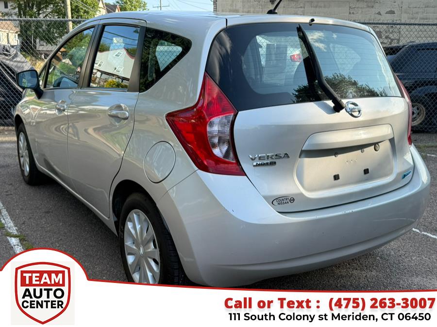 2015 Nissan Versa Note 5dr HB CVT 1.6 S Plus, available for sale in Meriden, Connecticut | T E A M Auto Center. Meriden, Connecticut 2015 Nissan Versa Note 5dr HB CVT 1.6 S Plus, available for sale in Meriden, Connecticut | T E A M Auto Center. Meriden, Connecticut