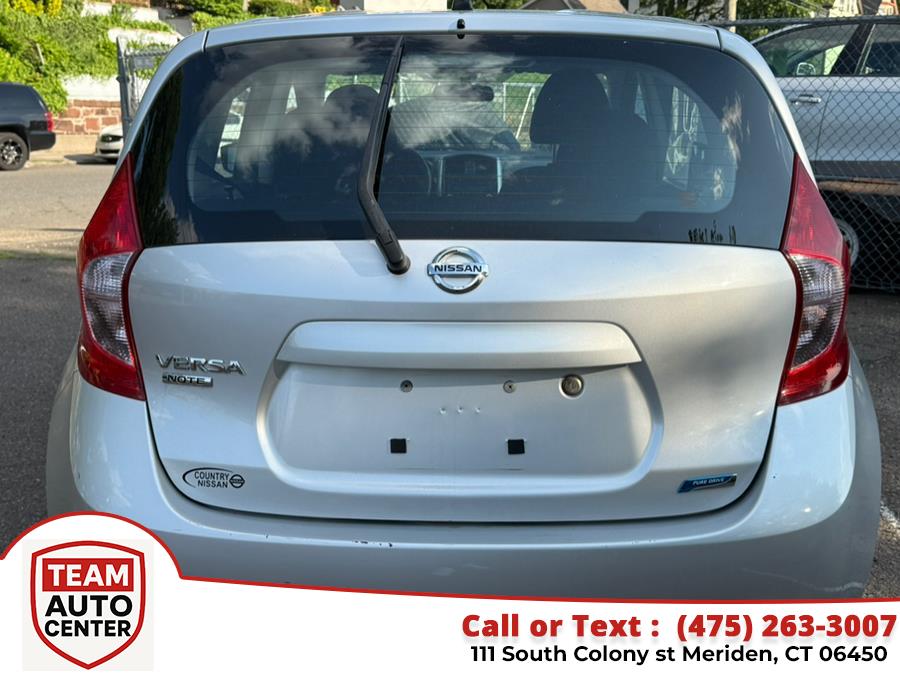 2015 Nissan Versa Note 5dr HB CVT 1.6 S Plus, available for sale in Meriden, Connecticut | T E A M Auto Center. Meriden, Connecticut 2015 Nissan Versa Note 5dr HB CVT 1.6 S Plus, available for sale in Meriden, Connecticut | T E A M Auto Center. Meriden, Connecticut