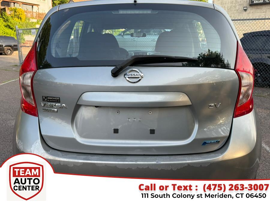 2014 Nissan Versa Note 5dr HB CVT 1.6 SV, available for sale in Meriden, Connecticut | T E A M Auto Center. Meriden, Connecticut 2014 Nissan Versa Note 5dr HB CVT 1.6 SV, available for sale in Meriden, Connecticut | T E A M Auto Center. Meriden, Connecticut