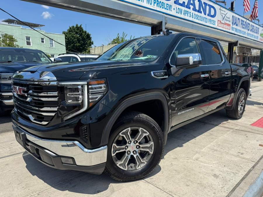 2025 GMC Sierra 1500 4WD Crew Cab 147" SLT, available for sale in Jamaica, New York | Sunrise Autoland. Jamaica, New York 2025 GMC Sierra 1500 4WD Crew Cab 147" SLT, available for sale in Jamaica, New York | Sunrise Autoland. Jamaica, New York