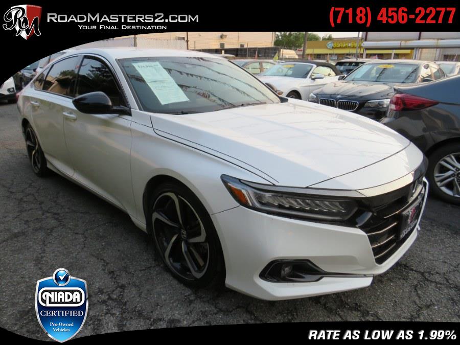 2021 Honda Accord Sedan Sport, available for sale in Middle Village, New York | Road Masters II INC. Middle Village, New York 2021 Honda Accord Sedan Sport, available for sale in Middle Village, New York | Road Masters II INC. Middle Village, New York