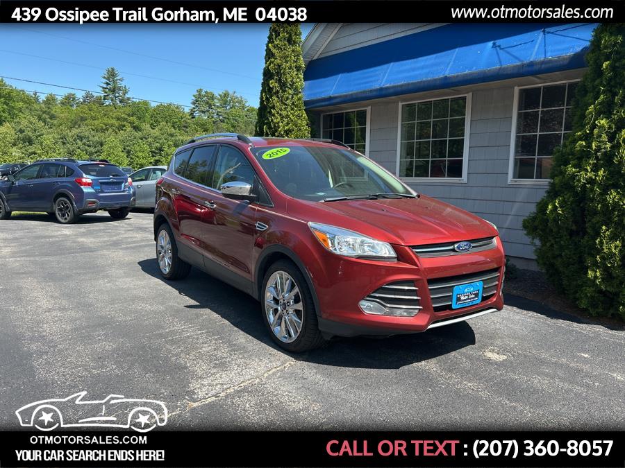 2015 Ford Escape 4WD 4dr SE, available for sale in Gorham, Maine | Ossipee Trail Motor Sales. Gorham, Maine 2015 Ford Escape 4WD 4dr SE, available for sale in Gorham, Maine | Ossipee Trail Motor Sales. Gorham, Maine