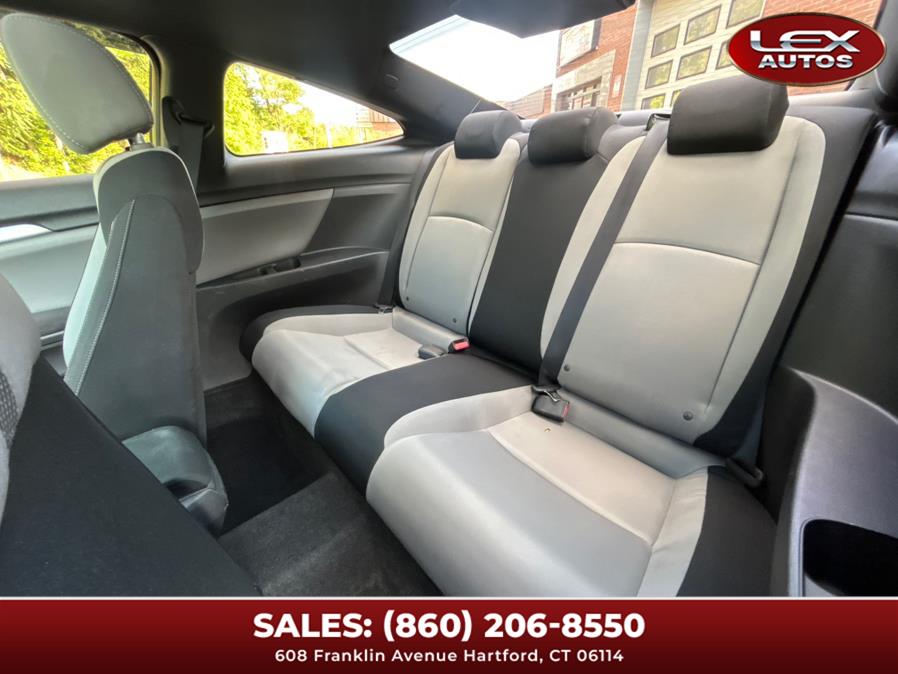 2016 Honda Civic Coupe 2dr CVT LX-P, available for sale in Hartford, Connecticut | Lex Autos LLC. Hartford, Connecticut 2016 Honda Civic Coupe 2dr CVT LX-P, available for sale in Hartford, Connecticut | Lex Autos LLC. Hartford, Connecticut