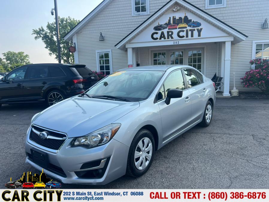 2016 Subaru Impreza Sedan 4dr CVT 2.0i, available for sale in East Windsor, Connecticut | Car City LLC. East Windsor, Connecticut 2016 Subaru Impreza Sedan 4dr CVT 2.0i, available for sale in East Windsor, Connecticut | Car City LLC. East Windsor, Connecticut