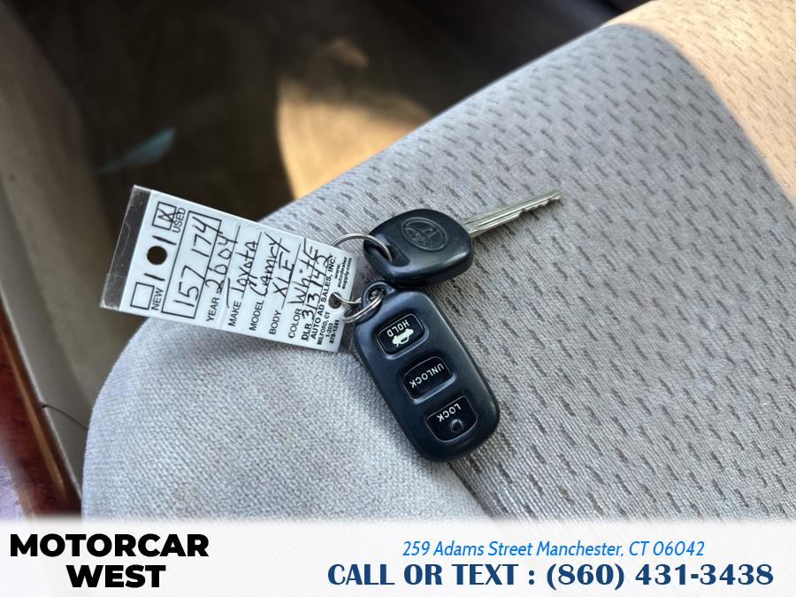 2004 Toyota Camry 4dr Sdn XLE Auto (Natl), available for sale in Manchester, Connecticut | Motorcar West. Manchester, Connecticut 2004 Toyota Camry 4dr Sdn XLE Auto (Natl), available for sale in Manchester, Connecticut | Motorcar West. Manchester, Connecticut