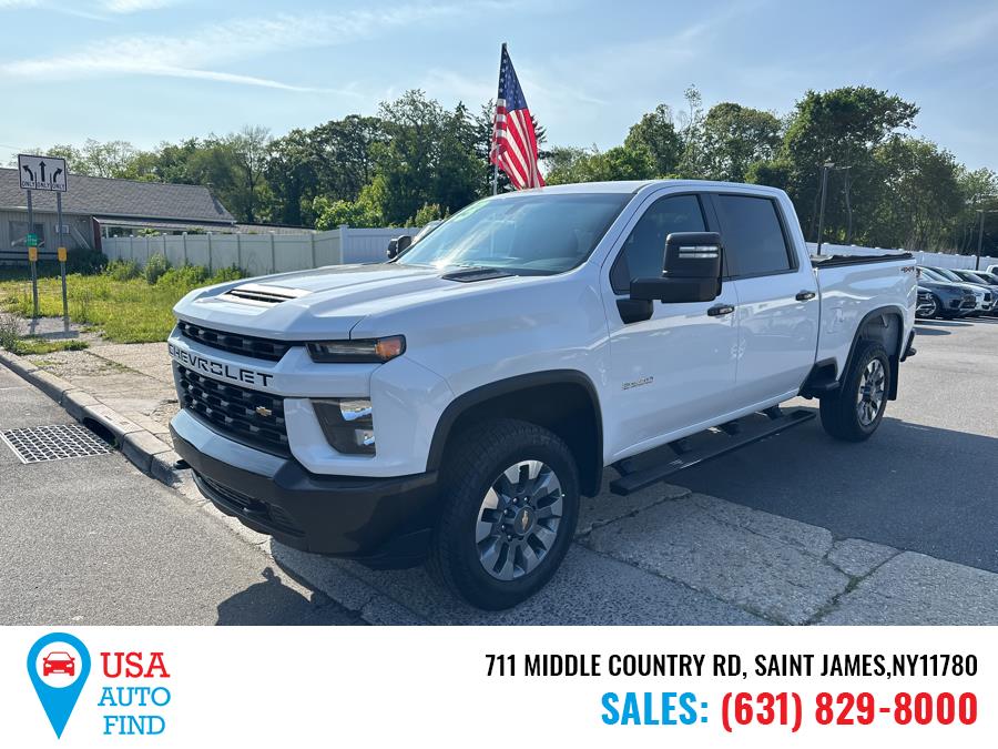 2023 Chevrolet Silverado 2500HD 4WD Crew Cab 159" Custom, available for sale in Saint James, New York | USA Auto Find. Saint James, New York 2023 Chevrolet Silverado 2500HD 4WD Crew Cab 159" Custom, available for sale in Saint James, New York | USA Auto Find. Saint James, New York