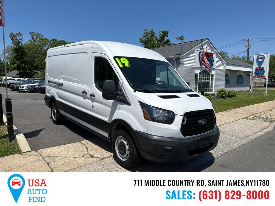 2019 Ford Transit Van T-250 148" Med Rf 9000 GVWR Sliding RH Dr, available for sale in Saint James, New York | USA Auto Find. Saint James, New York 2019 Ford Transit Van T-250 148" Med Rf 9000 GVWR Sliding RH Dr, available for sale in Saint James, New York | USA Auto Find. Saint James, New York