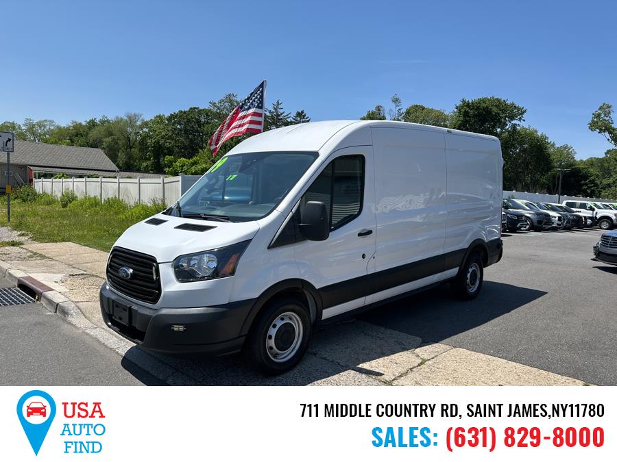 2019 Ford Transit Van T-250 148" Med Rf 9000 GVWR Sliding RH Dr, available for sale in Saint James, New York | USA Auto Find. Saint James, New York 2019 Ford Transit Van T-250 148" Med Rf 9000 GVWR Sliding RH Dr, available for sale in Saint James, New York | USA Auto Find. Saint James, New York