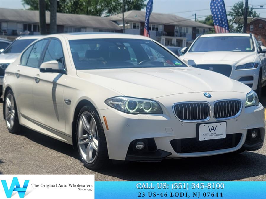 Used 2016 BMW 5 Series  M PACKAGE in Lodi, New Jersey | AW Auto & Truck Wholesalers, Inc. Lodi, New Jersey